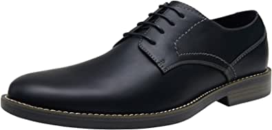 Jousen Men's Casual Dress Shoe, Black