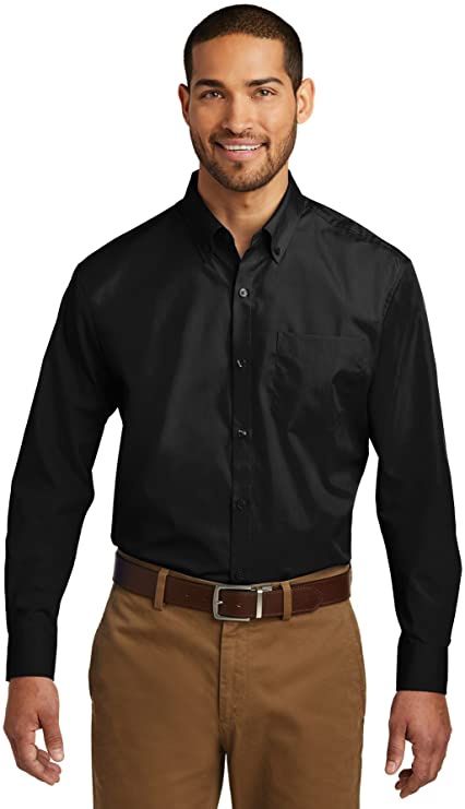 Men's Black Dress Shirt